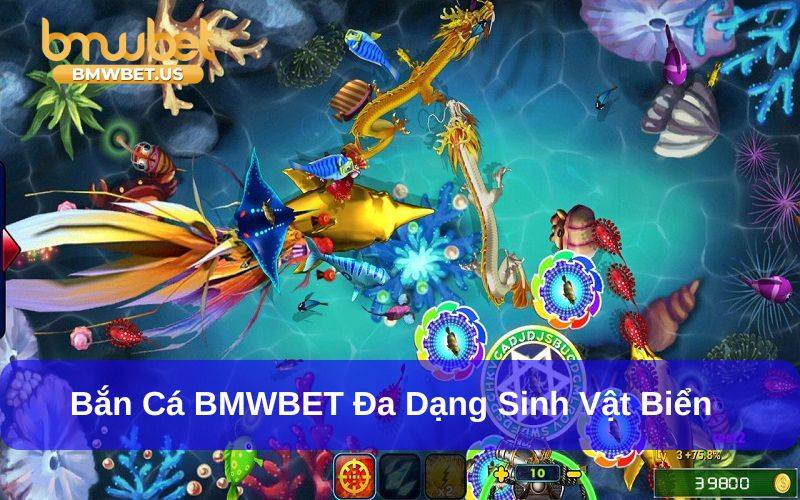 Các sinh vật biển thiết kế 3D ấn tượng và sinh động