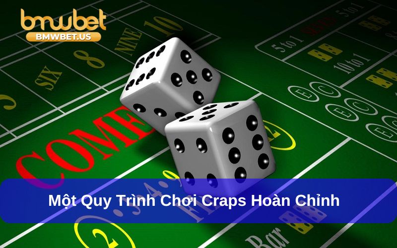 Quy trình bắt đầu trò chơi Craps