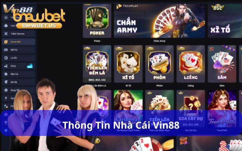 Thông tin nhà cái Vin88