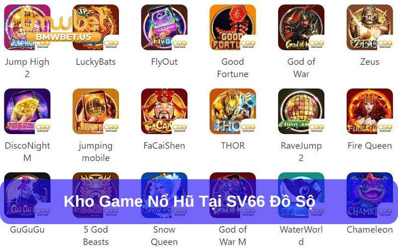 SV66 sở hữu 100+ game nổ hũ đỉnh cao